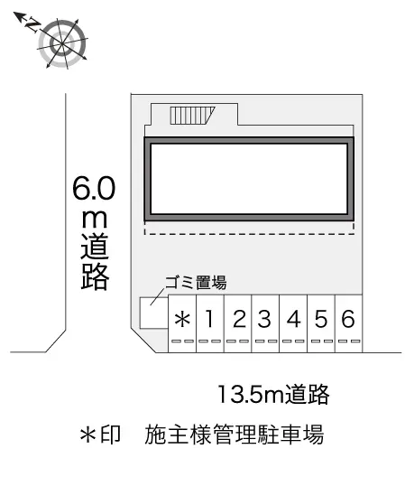 ★手数料０円★川口市戸塚東４丁目 月極駐車場